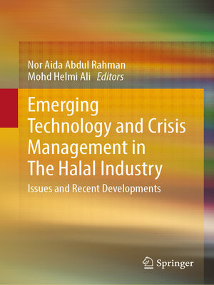 cover image of Emerging Technology and Crisis Management in the Halal Industry